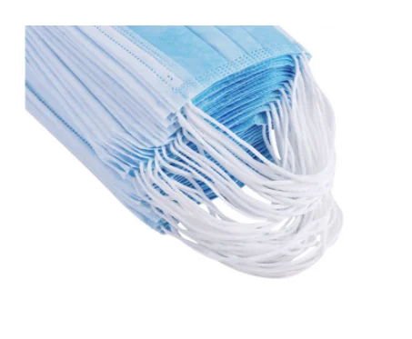 Одноразовая Пылезащитная маска для рта лица 3 слоя защиты фильтра Нетканая 12 24