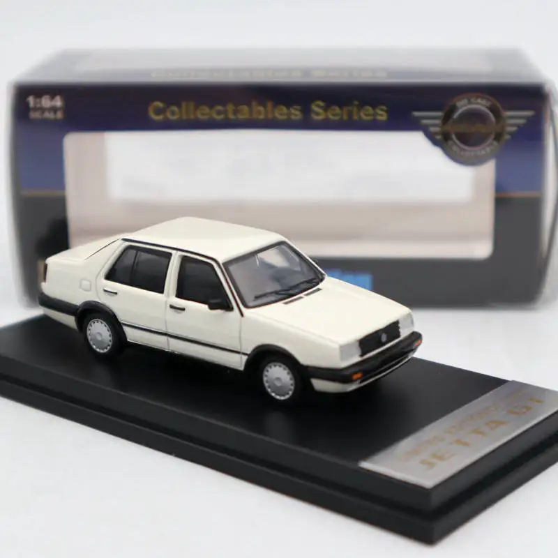 1:64 Automint Jetta GT литая металлическая Ограниченная серия белая Игрушечная