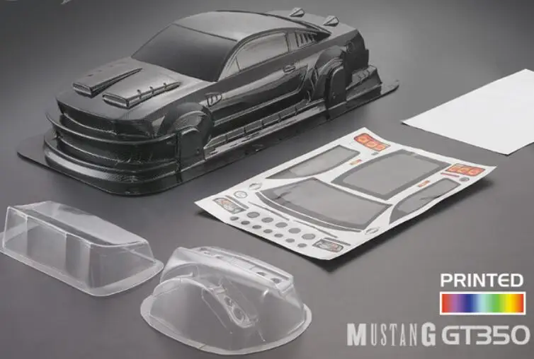 1/10 масштаб OnRoad drift 350 302GT прозрачный корпус для 1970 DODGE CHALLENGER Body(200 мм) HPI-105106 KYOSHO TAMIYA HSP REDCAT FS YOMAKO - Цвет: CARBon 350GT