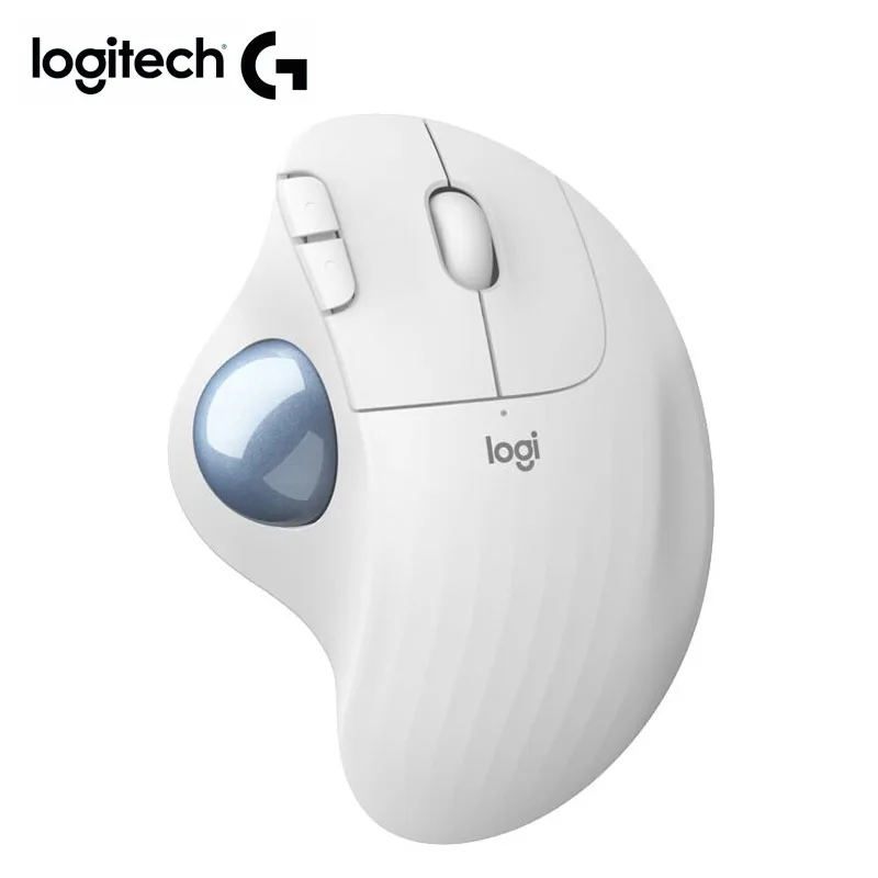 

Logitech ERGO M575 Bluetooth Wireless Mouse Trackball BT USB Receiver Mice for Laptop Tabletlet PC Windows macOS Home Office Use