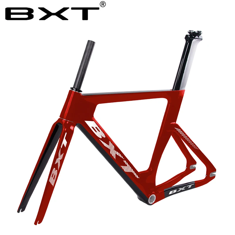 BXT Новый T800 карбоновая рама для трека 700C фиксированная передача шоссейного