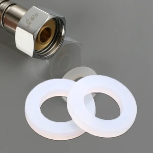 20pcs 1/2" 3/4" 1" Silicon Rubber Flat Gasket O-Ring Seal Washer Ring
Plumbing Faucet Washer Sealing Ring