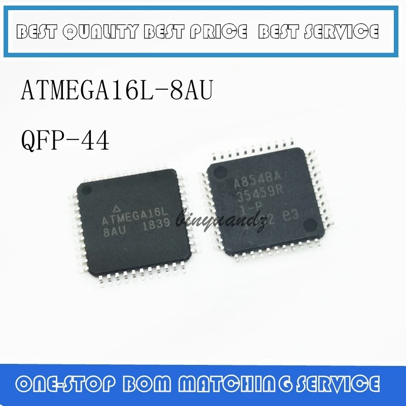 

2PCS ATMEGA16L ATMEGA16L-8AUR QFP44
