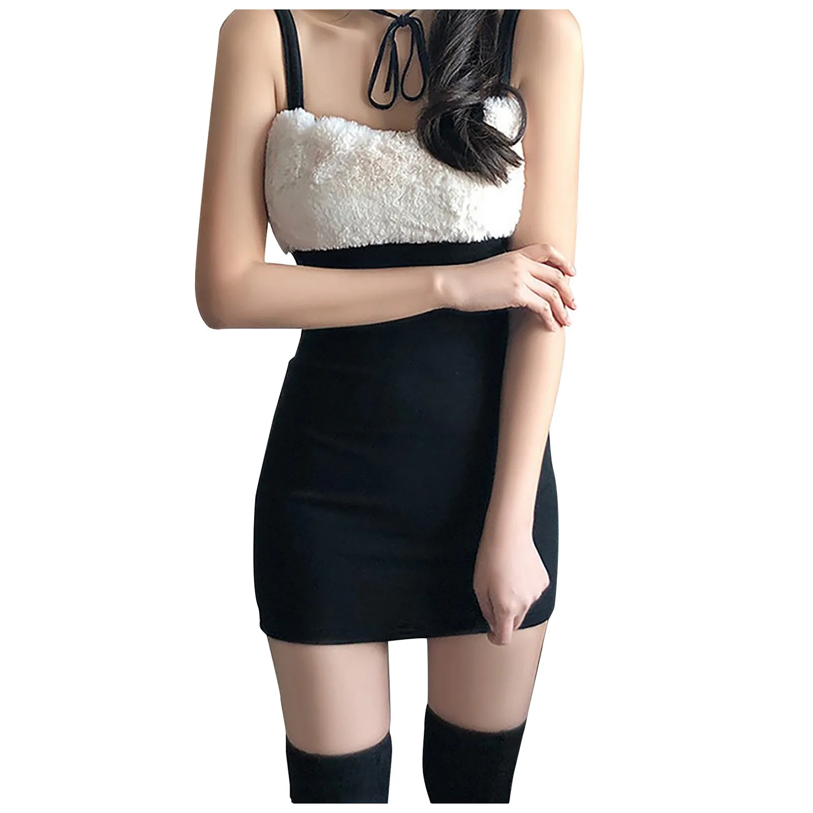 

Women's Lantern Sleeve Solid Off Shoulder Long Sleeve Casual Dress