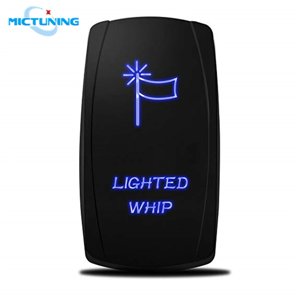 Водонепроницаемый светодиодный автомобильный тумблер MICTUNING 5 контактов 12/24