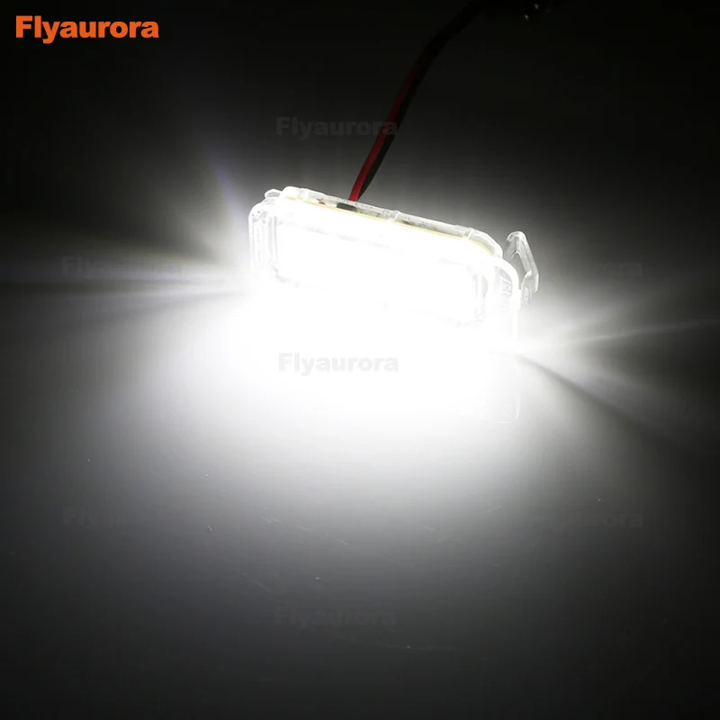 Flyaurora, 1 пара, светодиодный фонарь для автомобиля, для фокусировки, светодиодный, боковое зеркало для автомобиля, лужа, логотип, светильник, зеркало заднего вида, прожектор, светильник для Ford Focus