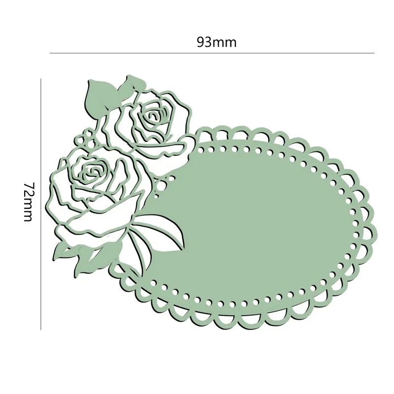 Металлические Вырубные штампы Kokorosa с цветочным кружевом для рукоделия