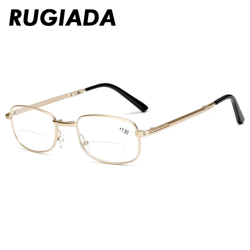 RUGIADA сплав анти УФ Складные очки для чтения мужской и женский оптический