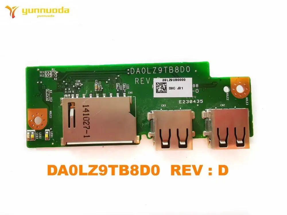 Оригинальная USB плата для LENOVO Ideapad U430 U530 DA0LZ9TB8D0 REV D протестирована хорошая