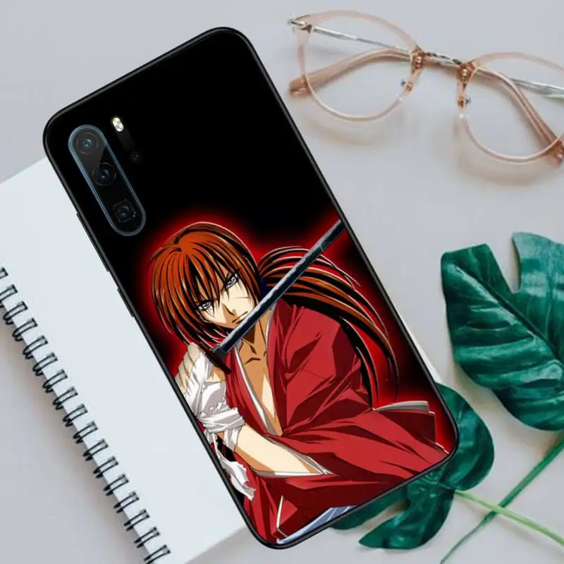 

Japan anime Rurouni Kenshin Phone Case For Huawei honor Mate P 10 20 30 40 i 9 8 pro x Lite smart 2019 nova 5t funda coque