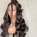 Натуральные Цветные человеческие волосы, u-образные парики для женщин, волнистые u-образные парики, бразильские человеческие волосы Remy