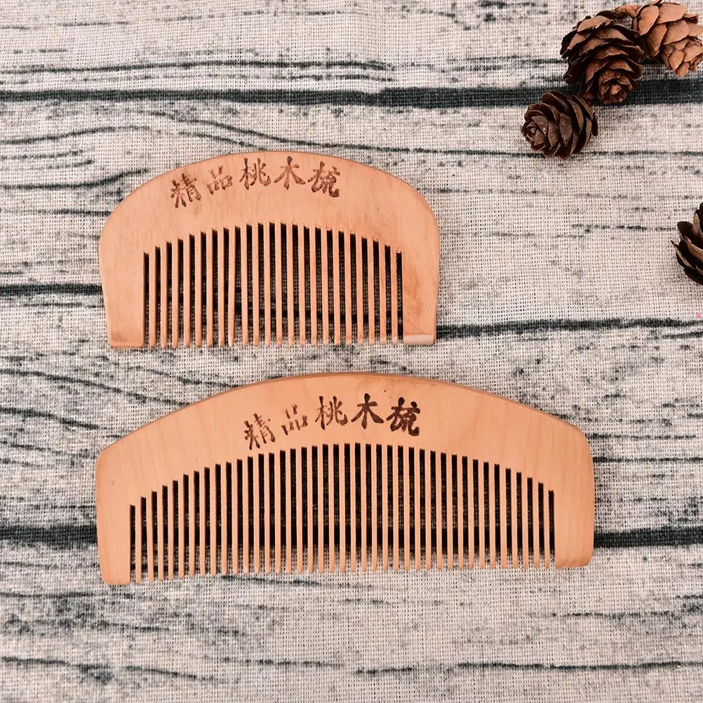 

Sandalwood Anti-Static For Hair Beard And Mustache Combs Hair Brush Size S L Handmade Pocket Comb New Hot