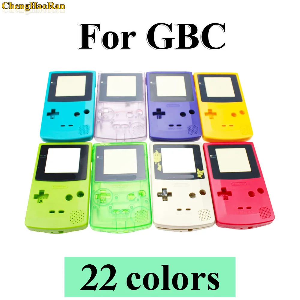 ChengHaoRan 1 комплект новый полный корпус Оболочка Чехол чехол для Nintendo Game boy цвет GBC