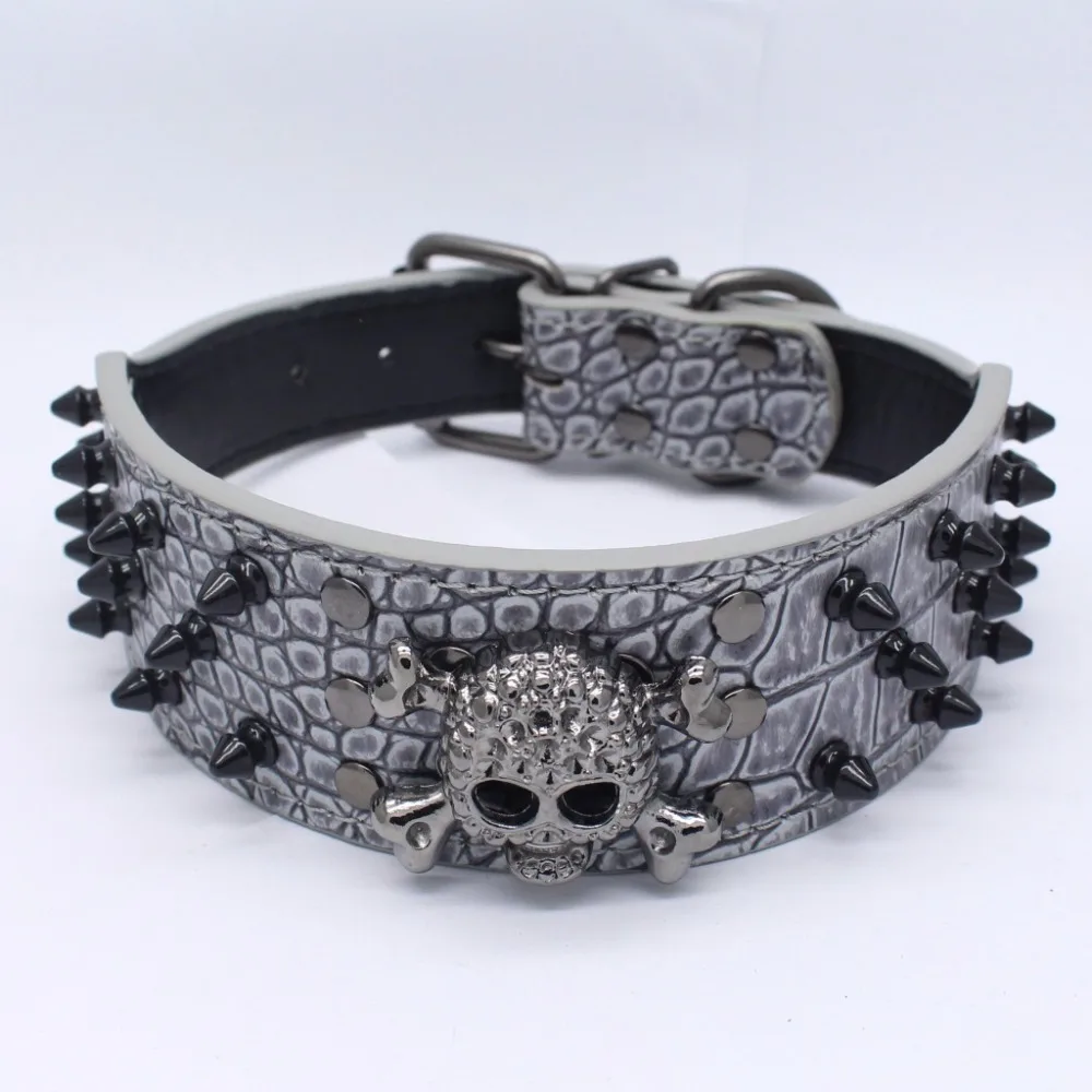 PipiFren шипованные ошейники для больших собак аксессуары ошейник домашних животных