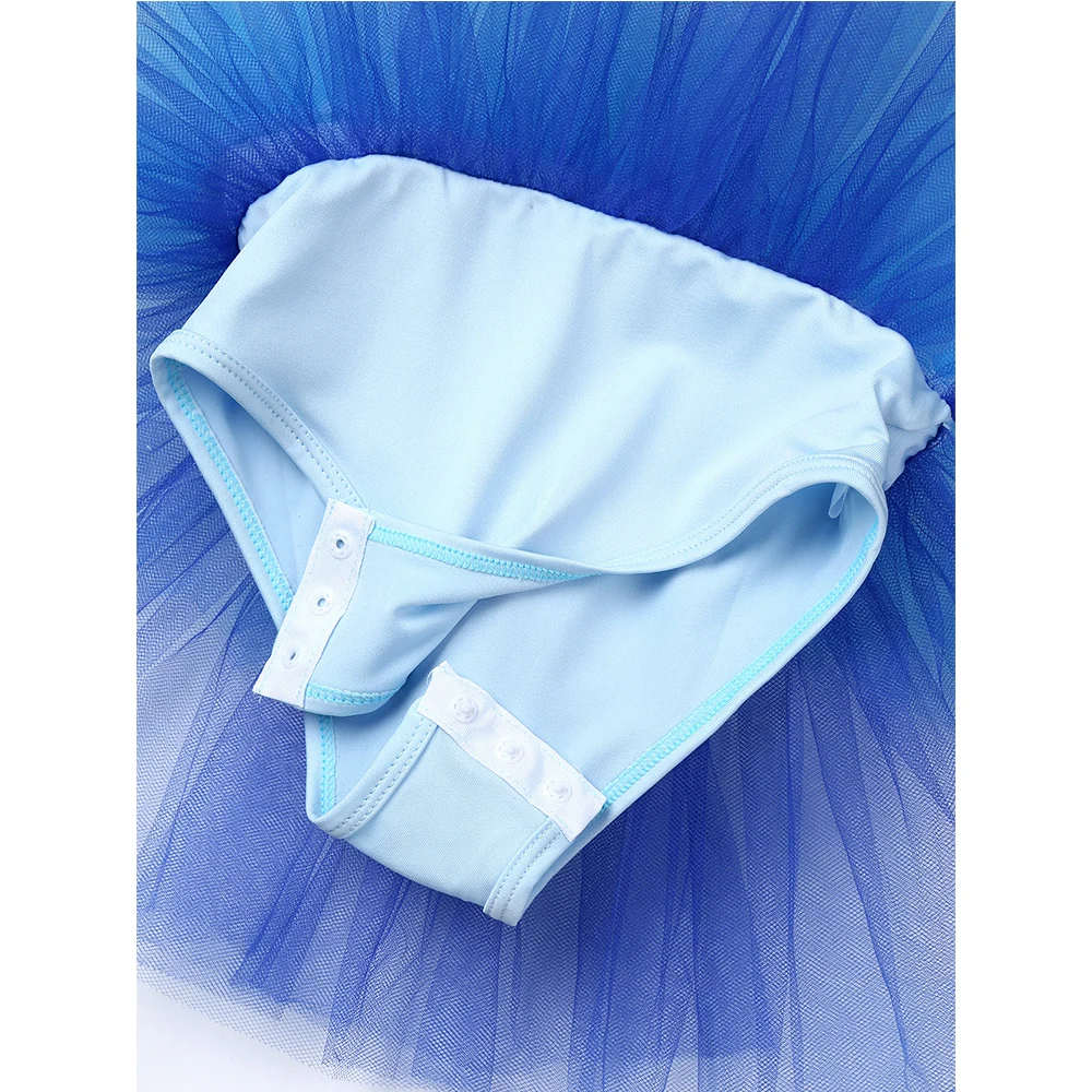 

Kids Sleeveless Tulle Tutu Ballet Dress Gymnastics Leotards Children Romper Baby Girls Stage Performance Lyrical Dance Costumes
