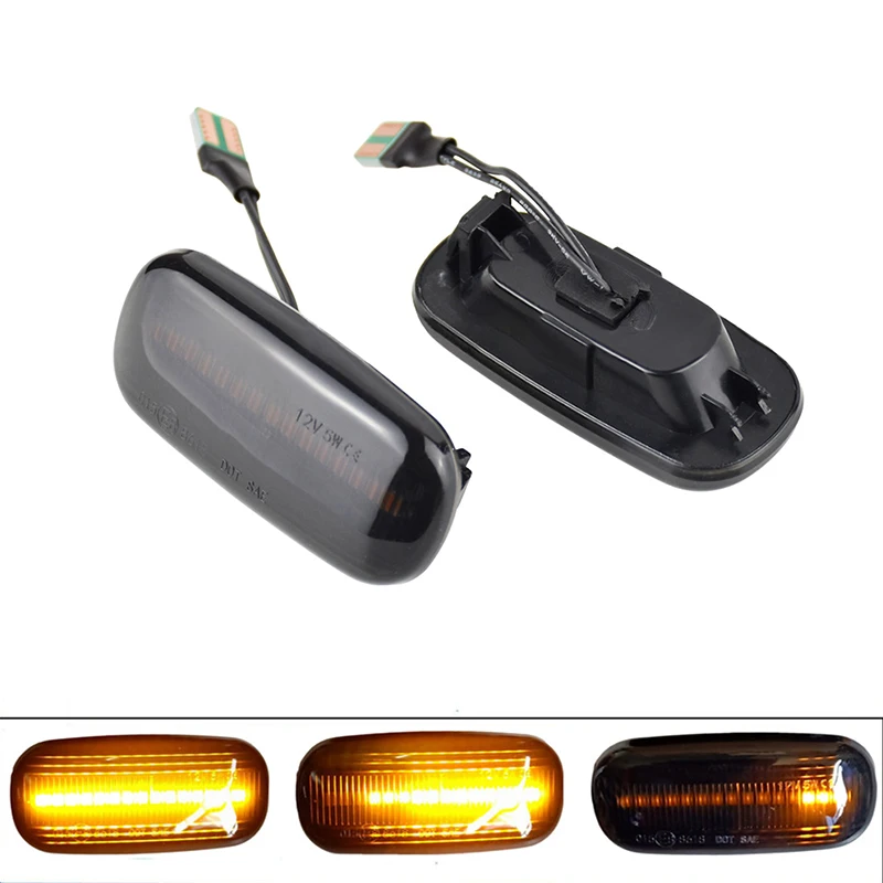 

Led Dynamic Side Marker Turn Signal Light Sequential Blinker Light For Audi A3 S3 8P A4 RS4 S4 B6 B7 B8 A6 S6 RS6 C5 2000-2011