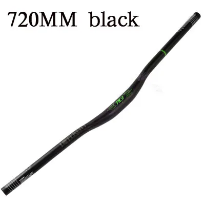 720mm Black Светоотражающие велосипед подъемный руль 31,8 мм* 720/780 мм MTB AM XC DH Горные гоночный велосипед руль 5 градусов прямая стреловидность Велоспорт Запчасти - Цвет: 720mm Black