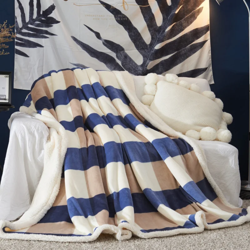 

Домашний плед, Флисовое одеяло на кровать, одеяла для кровати, одеяло, плюшевое Фланелевое зимнее теплое Коралловое одеяло для кровати, авто...