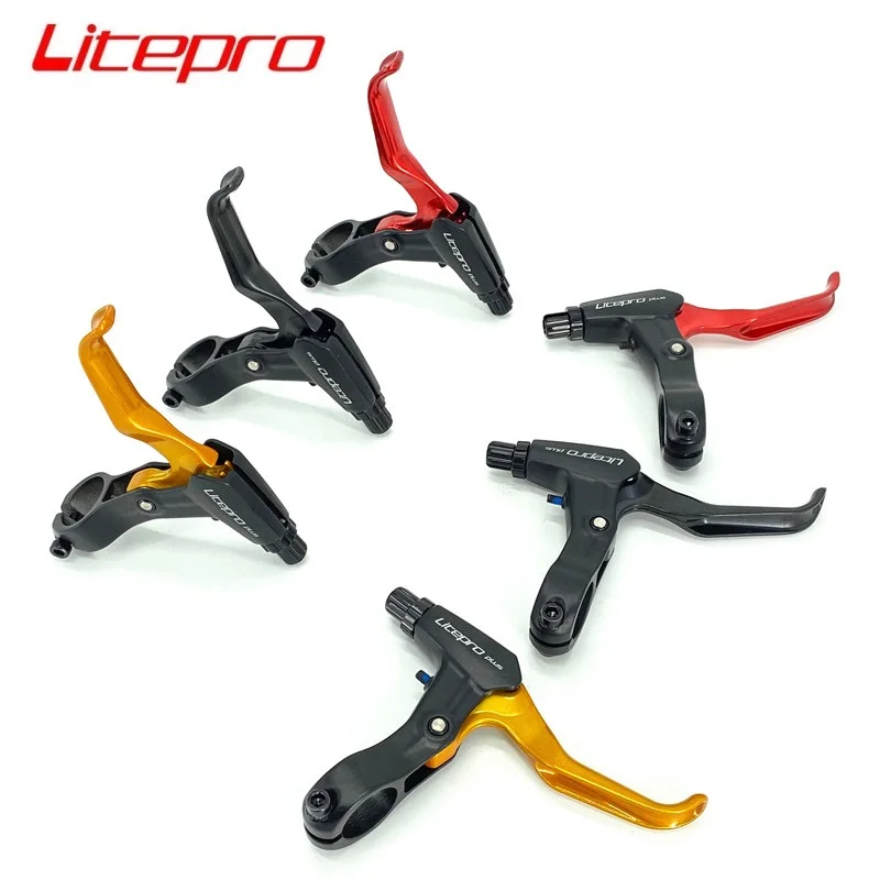 

Litepro 150g Ultralight Brake Lever Aluminum Alloy Caliper V Brake Disc Brake Lever 22.2mm Handlebar