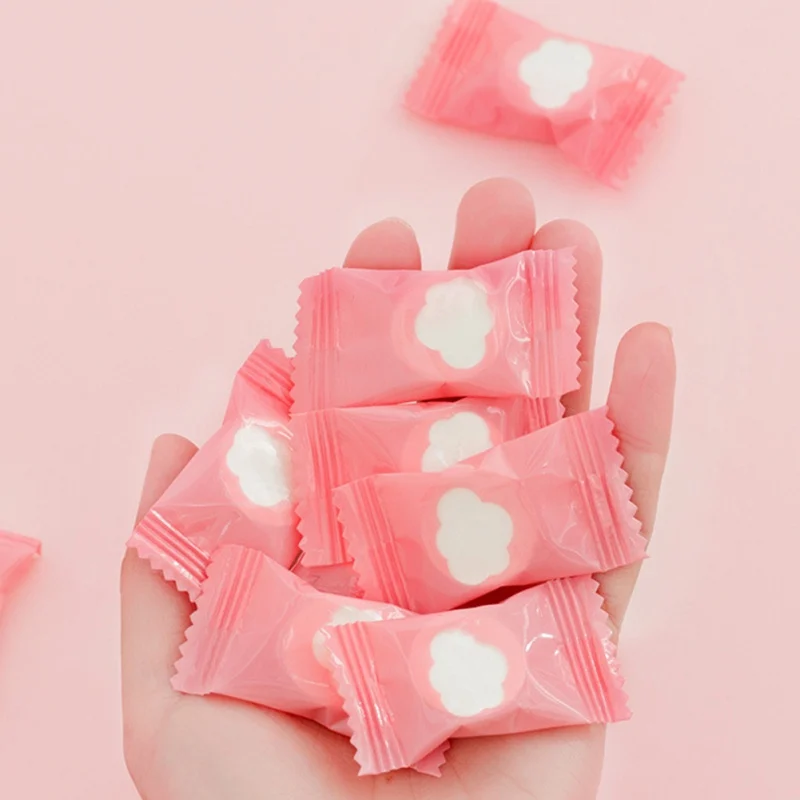 Портативная сумка одноразовые компрессионные полотенца для лица путешествий