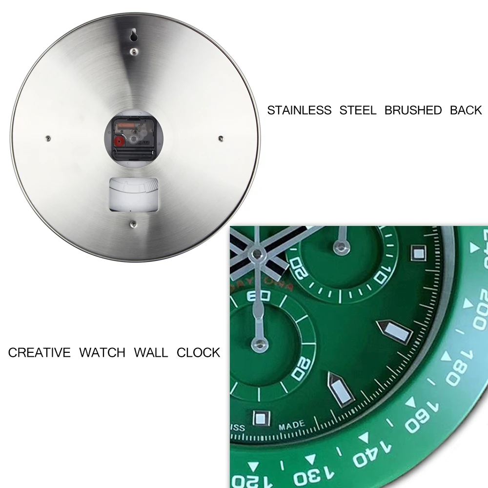 2019 Последние Новые Настенные часы Роскошный дизайн металлические