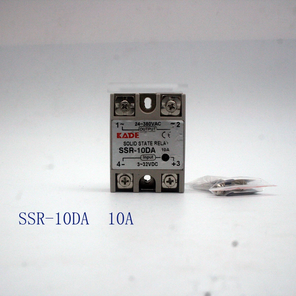 SSR -10DA/25DA/ 40DA/50DA DC control AC white shell Single phase Solid state relay without plastic cover | Обустройство дома