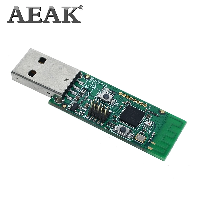 Беспроводная плата AEAK Zigbee CC2531 Sniffer модуль анализатора Packet Protocol USB модуля Dongle Capture