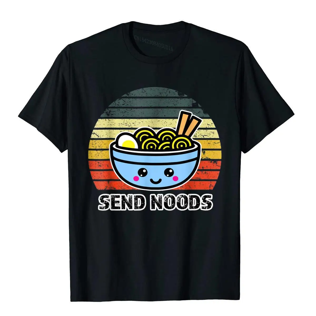 

Send Noods Tee Funny Great Ramen Noodle Bowl Gift T-Shirt Cute Mens T Shirt Gift Tops Shirts Cotton Comfortable