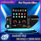 Автомагнитола Xdcradio 9,7 дюймов, вертикальный экран Tesla, Android 10,0, для Toyota Hilux, автомобильный радиоприемник, DVD, мультимедийный плеер, GPS-навигация, воспроизведение автомобиля