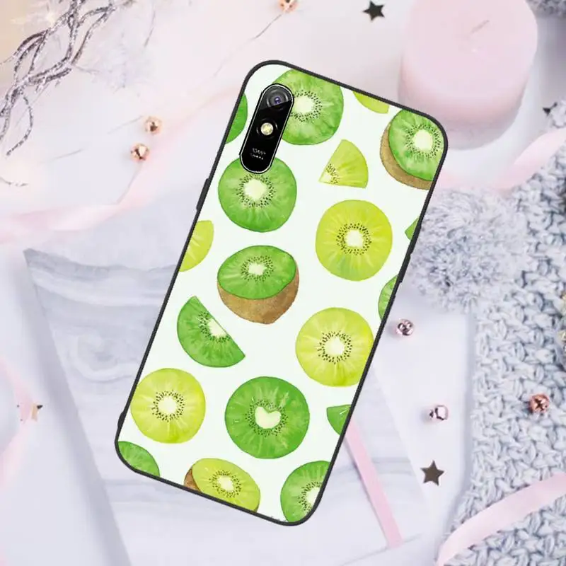 

Kiwi fruit Phone Case For Xiaomi Mi Redmi Note 7 8 9 pro 8T 9T 9S 9A 10 Lite pro