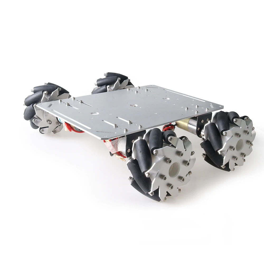 20 кг нагрузка MC600 4WD металлический умный робот комплект шасси автомобиля 100 мм