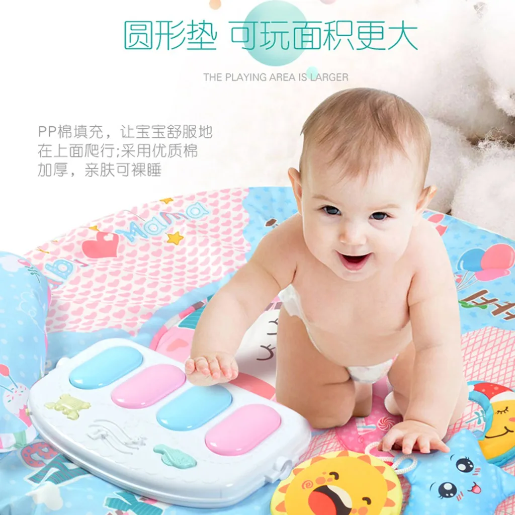Новый детский коврик детское игровое одеяло игрушка пианино с педалью игрушки