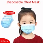 Маска Защитная детская с фильтром PM2.5, Пылезащитная, от бактерий, от гриппа, быстрая доставка