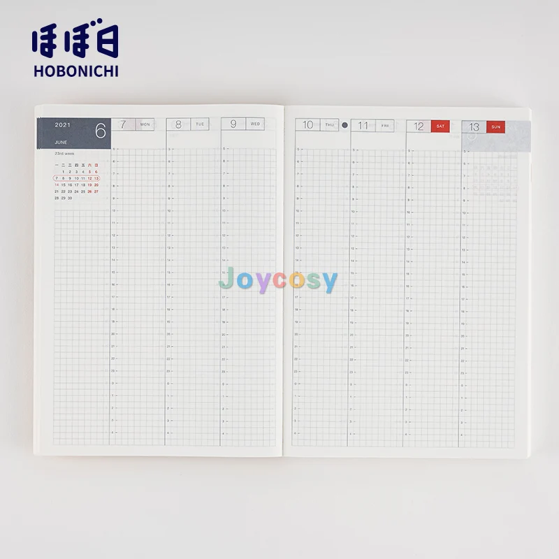 Блокнот Hobonichi Techo для планировщика одностраничный ежедневный формат тонкая