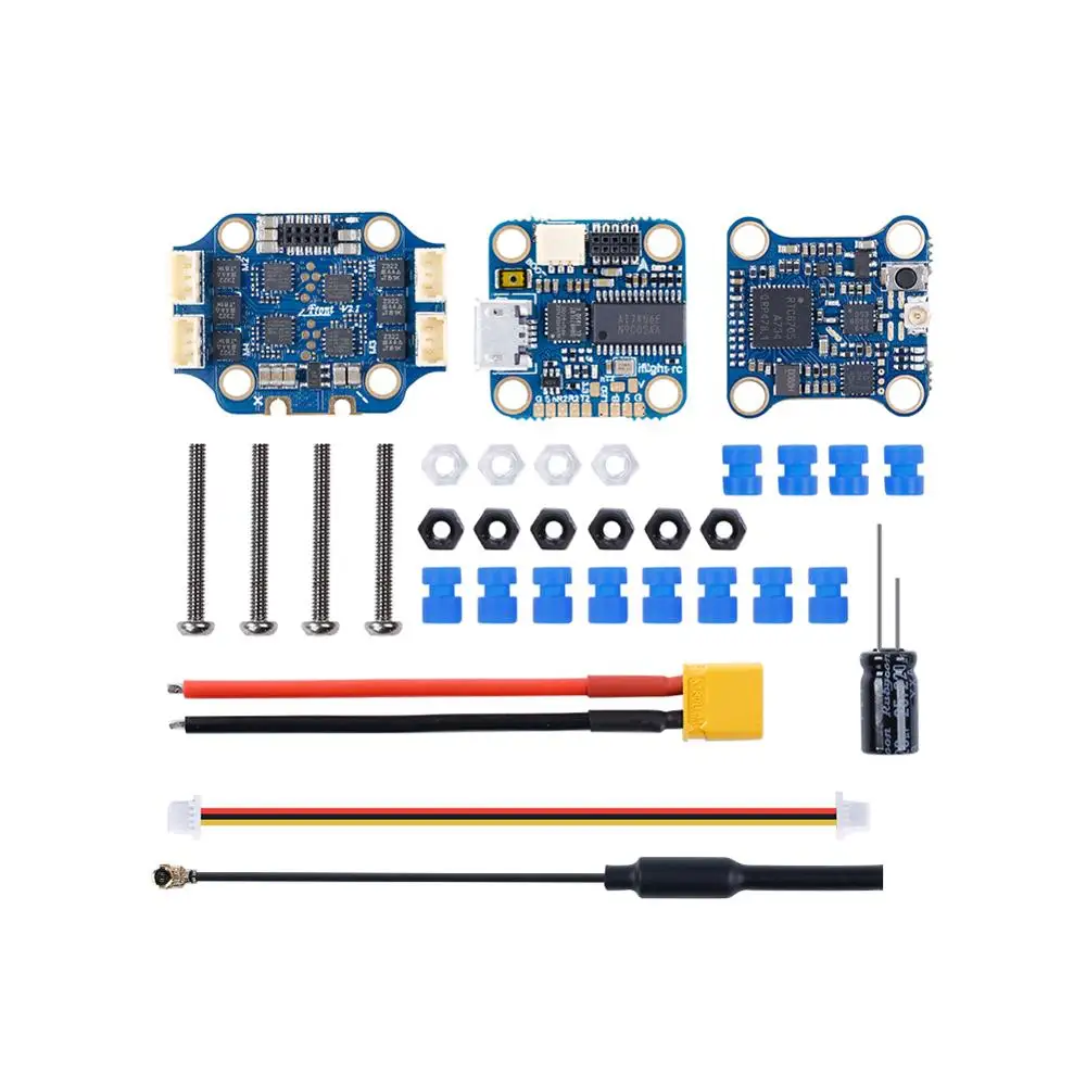 IFlight SucceX Micro F4 V2.1 15A 2-4S FPV FlyTower(MPU6000)W/Micro FC/Micro 4-в-1 ESC(w/plug)/5 8G 200mW VTX | Игрушки и хобби