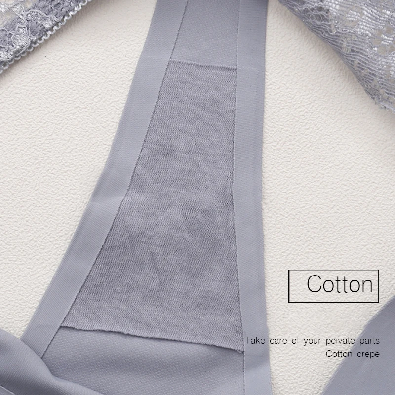 Сексуальные женские трусики шелковое нижнее белье с низкой талией кружевные