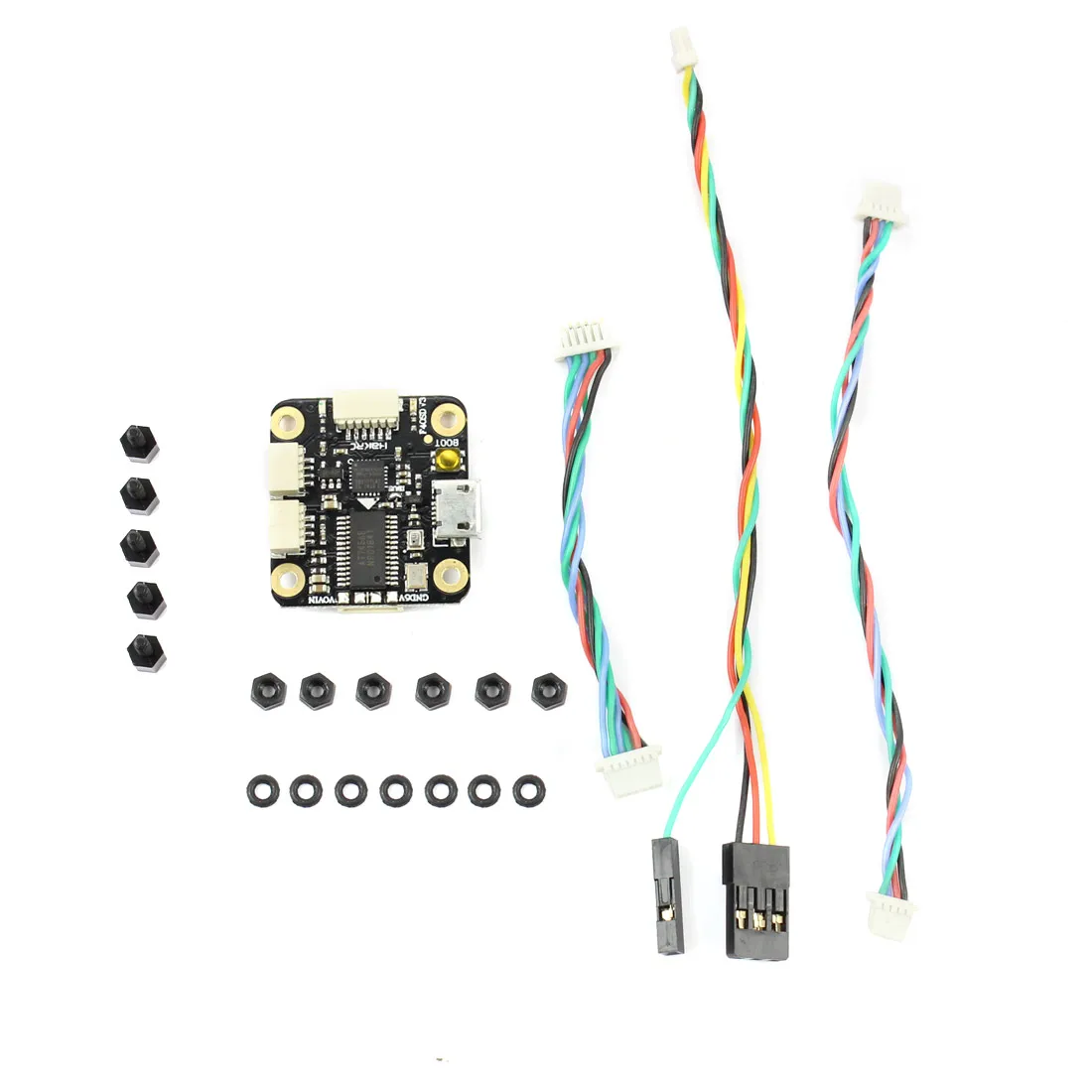 F4 Flight Controller HAKRC мини F4 Контроллер полета 3 слоя FlyTower Betaflight OSD BEC 4в1 20A BLheli_S ESC 200 мВт VTX для FPV квадрокоптера дрона - Цвет: F4 Flight Controller