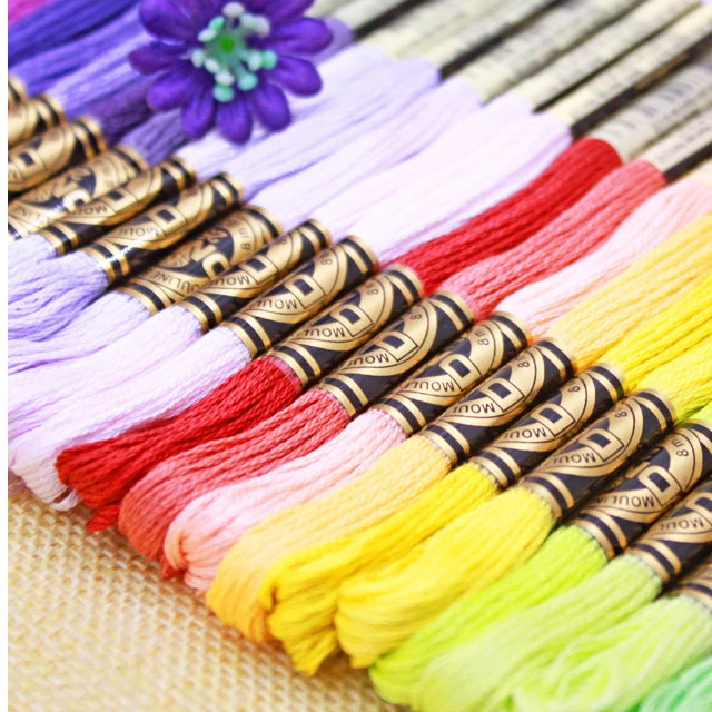 Франция dmc нитки ремесло Стич вышивка крестиком Закладка Рождество Пластиковая