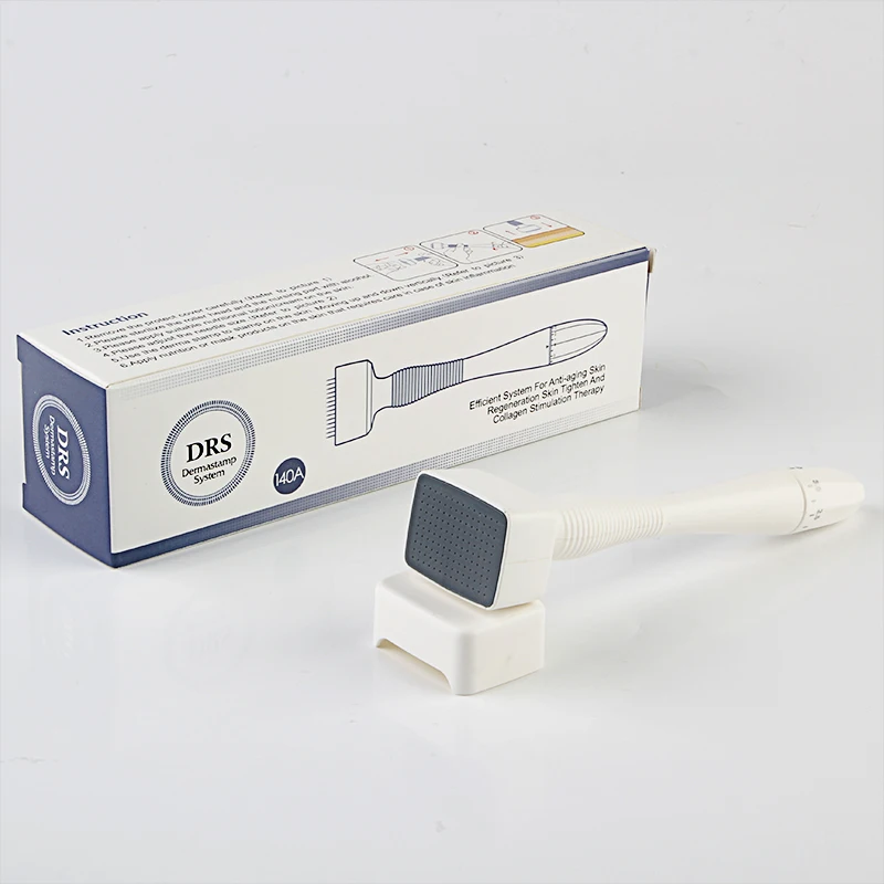Новая регулируемая длина иглы DRS 140 игла из нержавеющей стали Дерма ролик штамп