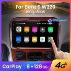 AWESAFE AI Voice для Mercedes Benz S Class W220 1998 - 2005 автомобильное радио 2 din android авто мультимедиа Carplay 2din DVD