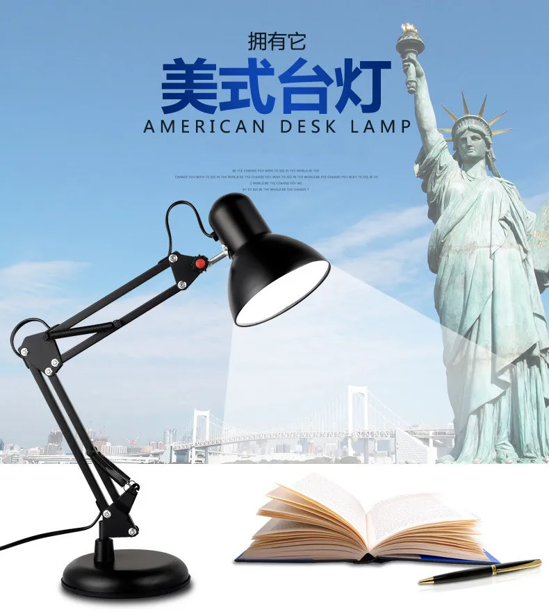 

NEW Desk Lamps Table Lamp LED Study Student Office Table Top Lanterns USB Powered Eye Protect Reading Light