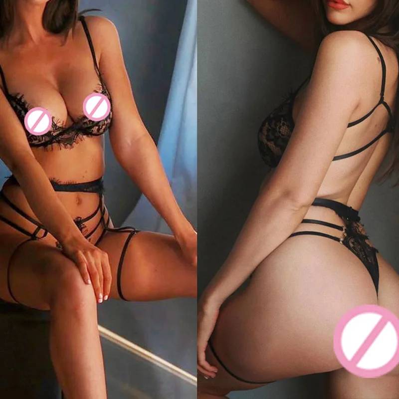 Комплект с бюстгальтером тремя точками в европейском и американском стиле