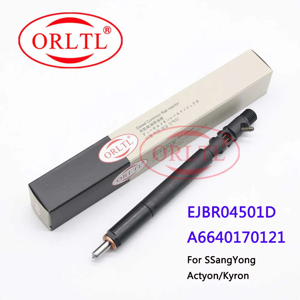 

ORLTL New New injector Nozzle EJBR04501D 6640170121 (A6640170121) 4501D for SSANGYONG Actyon 200 2.0L Xdi MPV 4WD (141bhp)