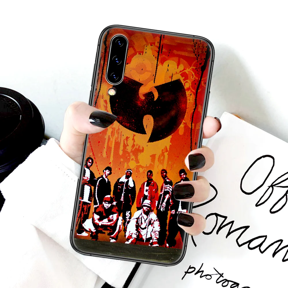 

WU-TANG CLAN Hip Hop Band Phone Case For Samsung Galaxy A 3 5 7 8 10 20 20E 21S 30 30S 40 50 51 70 71 black Coque Soft Cover