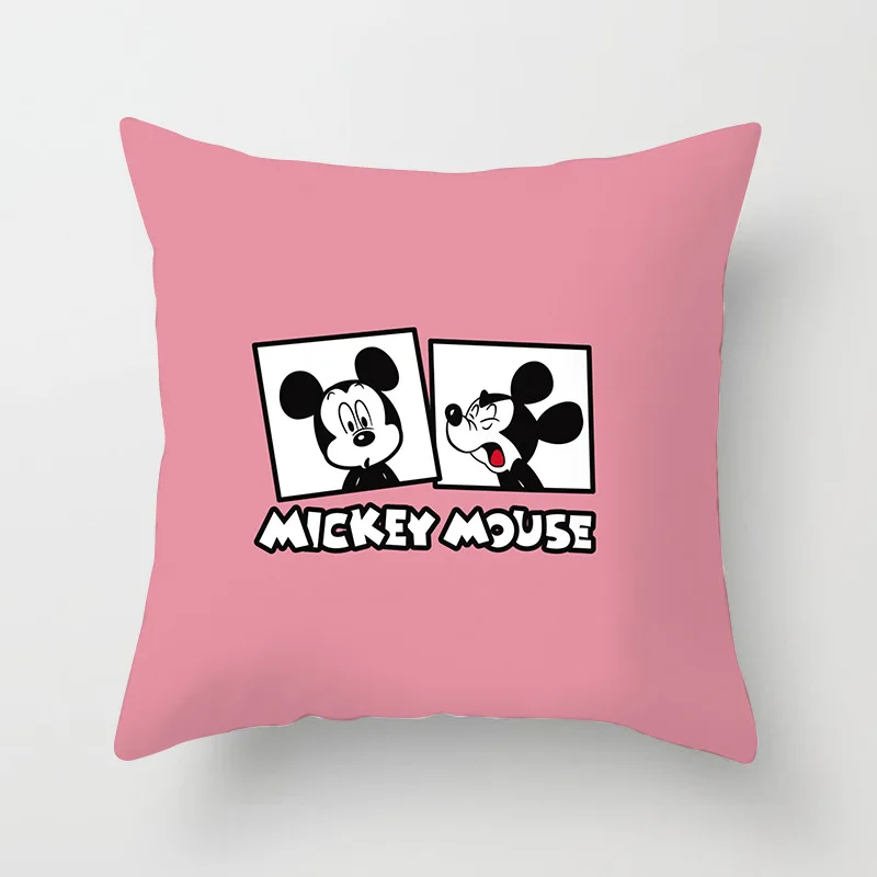 Disney наволочка с мультяшным принтом Подушка обнимающаяся Микки и Минни Маус Мышь