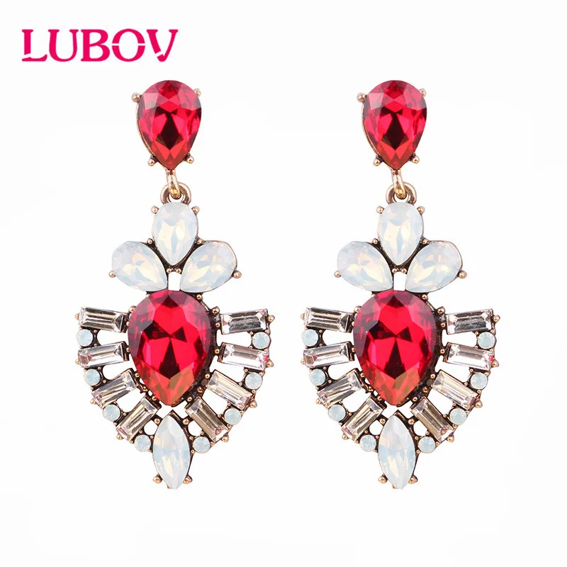 Женские длинные серьги кисточки LUBOV корейские элегантные висячие с зелеными