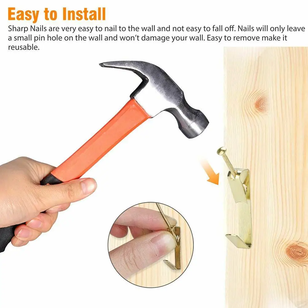 50/100 шт. держатели для фотографий|Гвозди| |