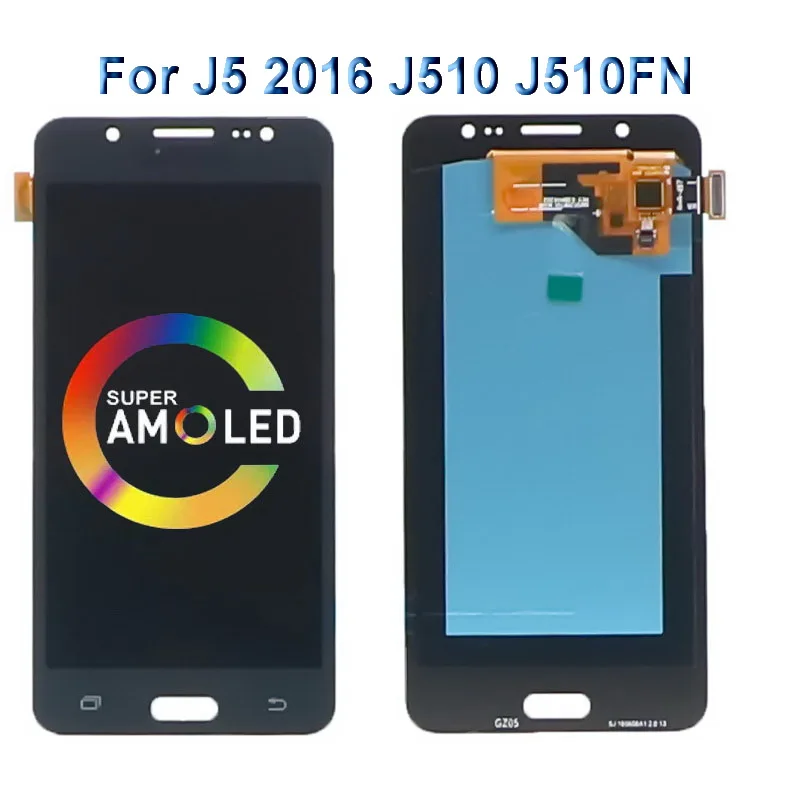 

Original AMOLED LCD Display For Samsung Galaxy J5 2016 J510 J510F J510FN J510H J510M LCD Display Touch Screen Digitizer Assembly