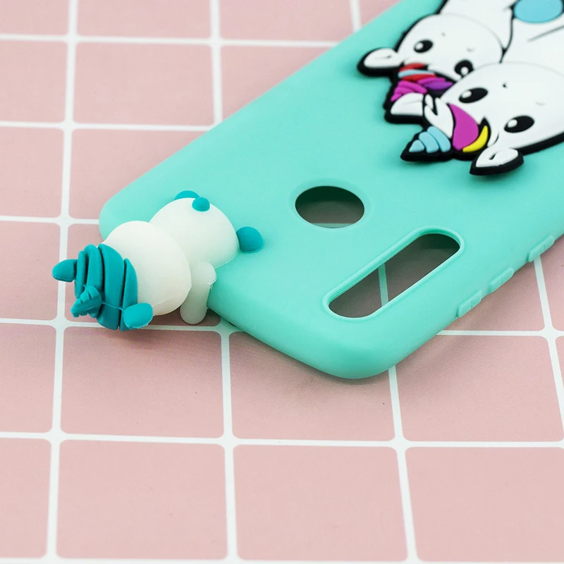 3D мультфильм чехол с единорогом для Honor 10i чехол Honor 10 Я 20i 8S 8A 8C 8X8 9 10 Lite фотоаппаратов моментальной печати 7S 7A 7C Pro Бампер для huawei P Smart Z