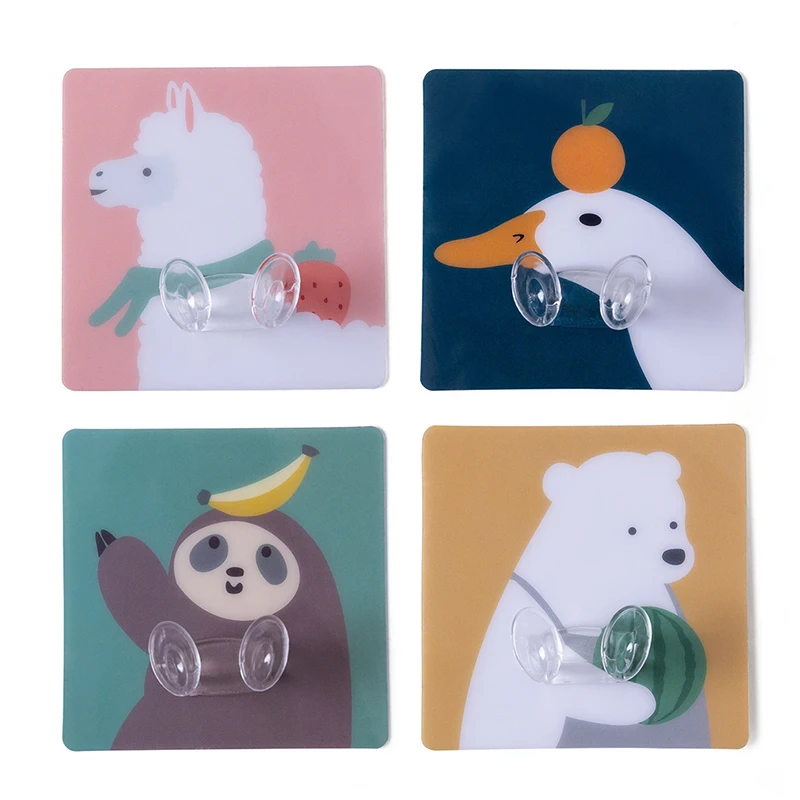 

2020 New 5pcs/10pcs Cartoon Power Plug Hook Seamless Socket Storage Holder Powerful Adhesive Wall Hanger For Kitchen Living Room